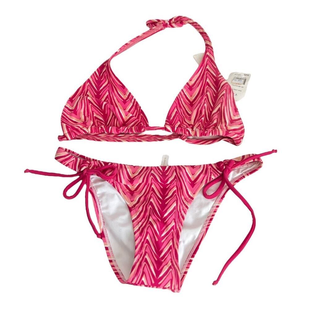 Vix  Swimwear The Ana Bikini Set Bra Size D, Bikini Bottoms Size Large